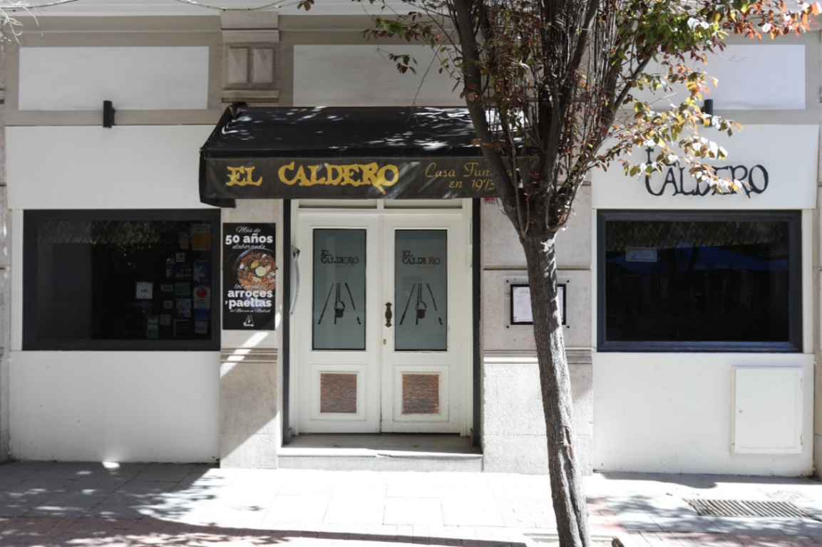 Restaurante El Caldero, la arrocería más antigua de Madrid