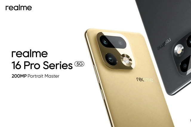 realme lanza la serie realme 16 Pro con cámara
200MP LumaColor Portrait Master para
redefinir la gama media