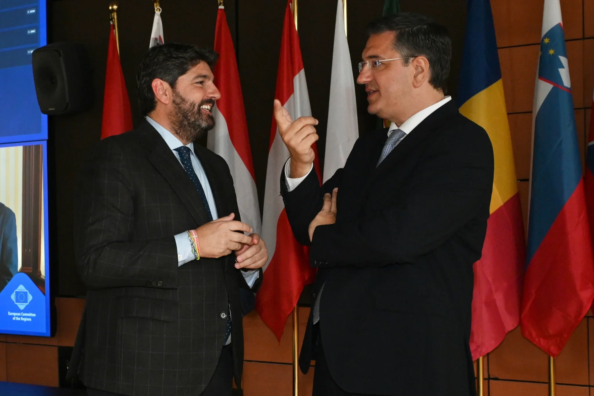 López Miras reclama en Bruselas acelerar el Corredor Mediterráneo y más fondos europeos para el turismo