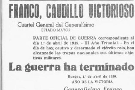 1 de abril de 1939: el día que España puso fin al caos y recuperó su rumbo