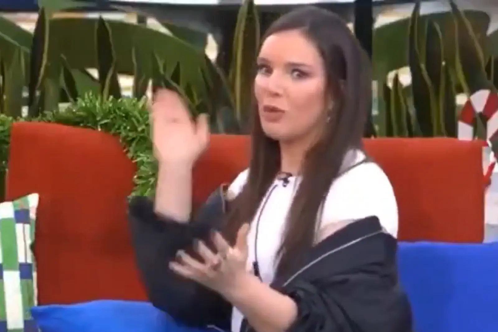 La presentadora afirmó que la izquierda abertzale vasca era pacifista