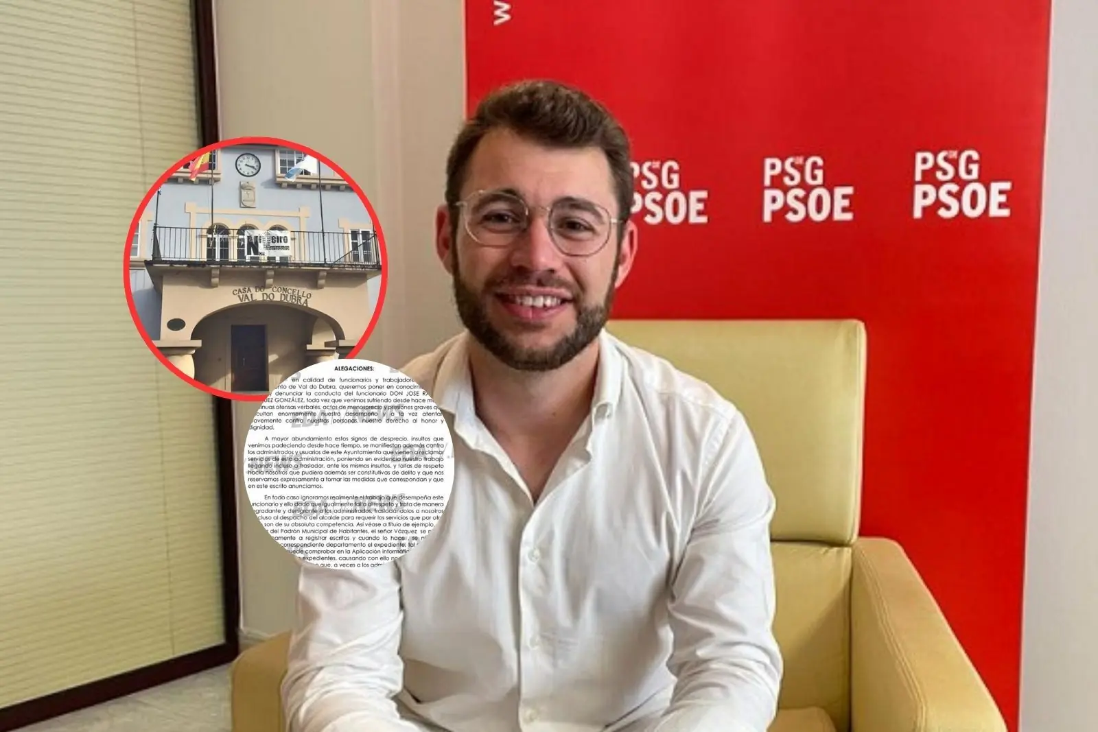Nuevo escándalo de acoso en Galicia: el alcalde socialista de Val do Dubra, señalado por tapar denuncias en el Ayuntamiento