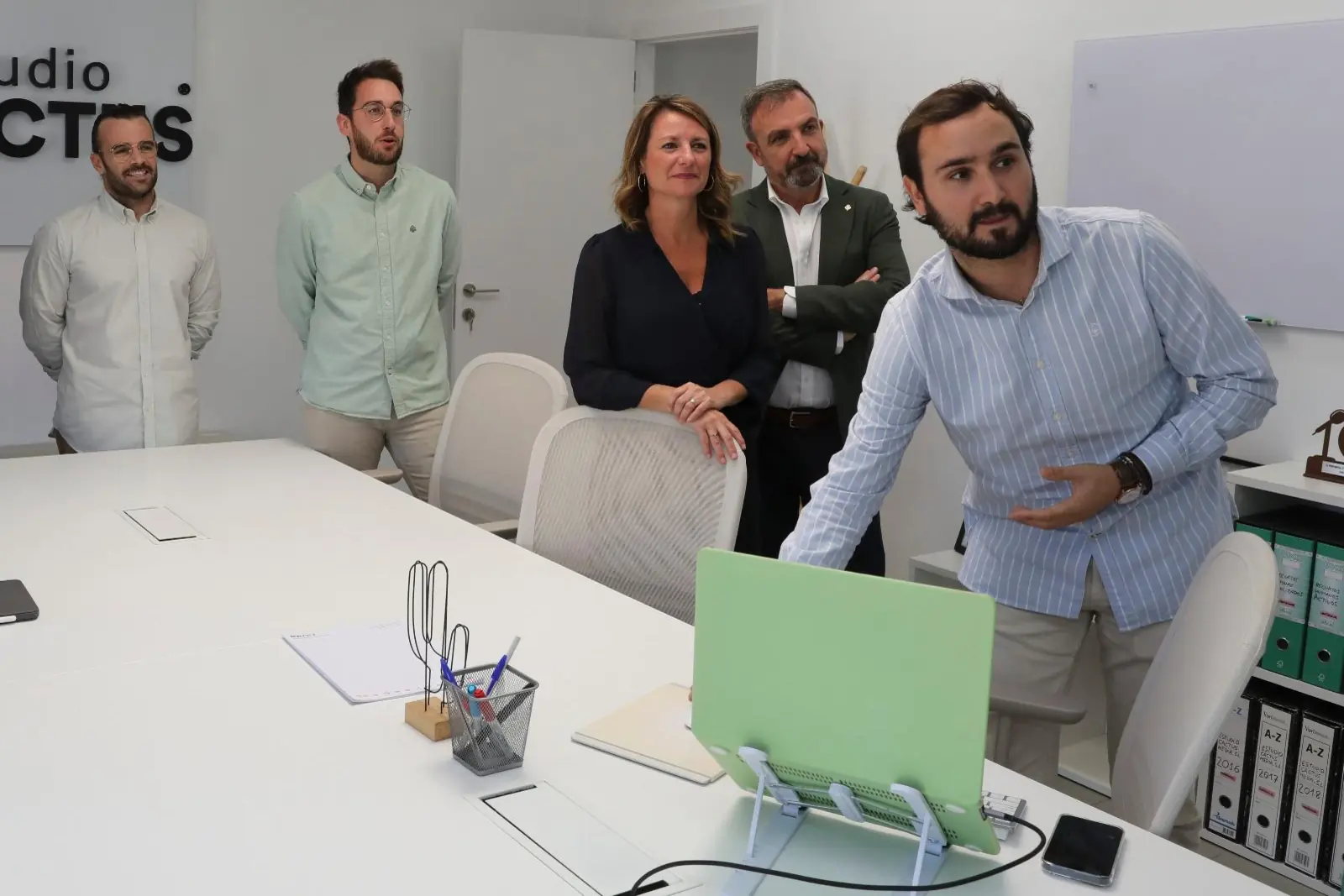 La alcaldesa Begoña Carrasco destacó el descenso del paro en Castellón