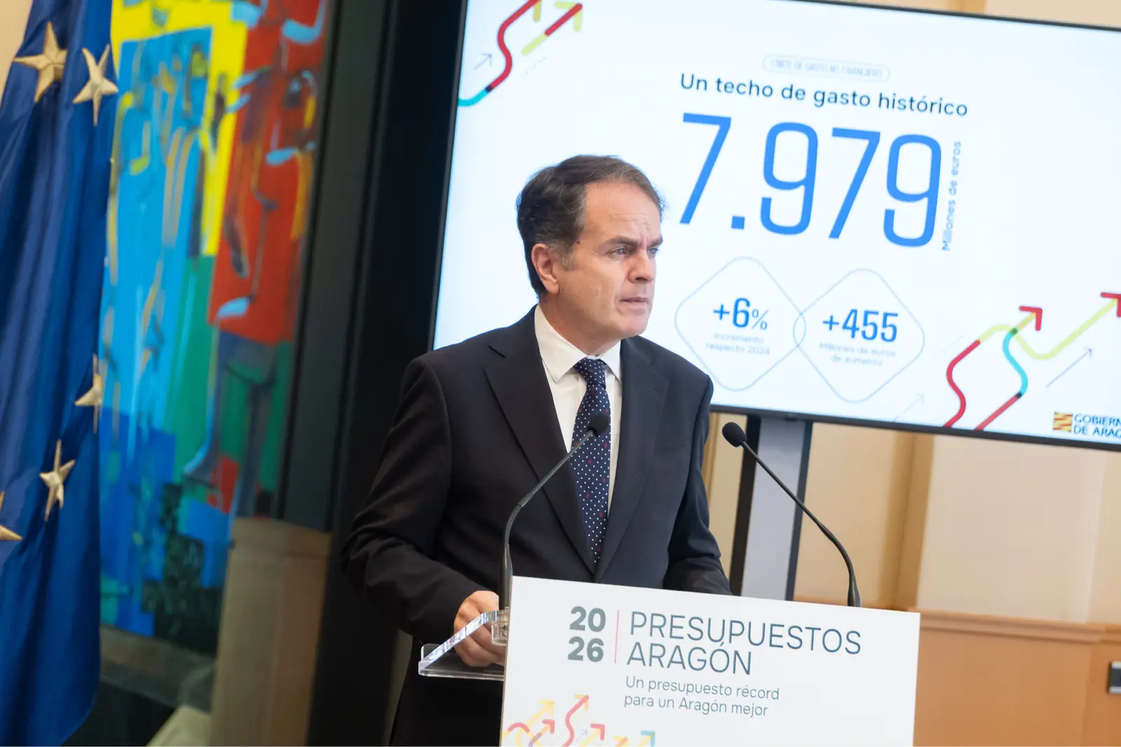 El Gobierno de Aragón presentó el proyecto de Presupuestos 2026 