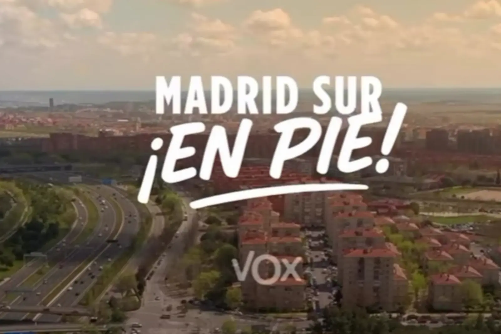 Cartel de Madrid Sur ¡En Pie!