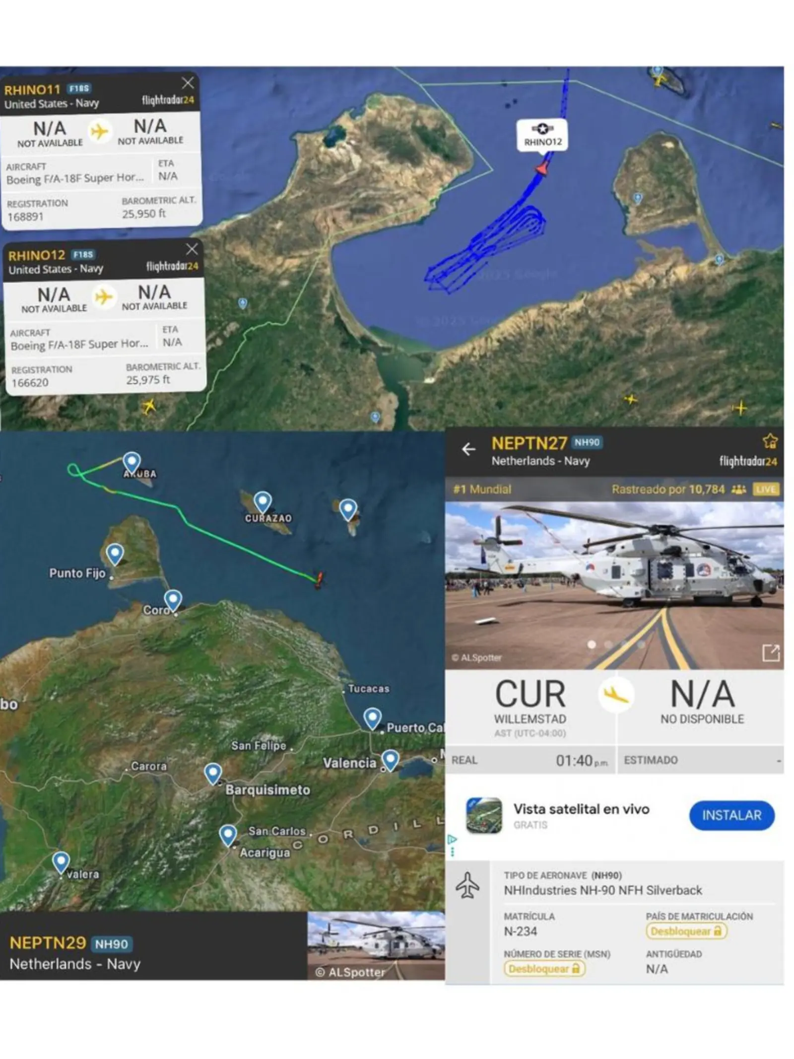 La opositora salió presuntamente en un barco desde la costa occidental venezolana rumbo a la isla caribeña de Curazao