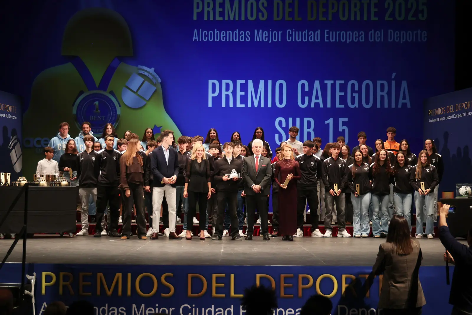 Durante su intervención, la alcaldesa ha destacado los cinco grandes legados que deja este año como Ciudad Europea del Deporte