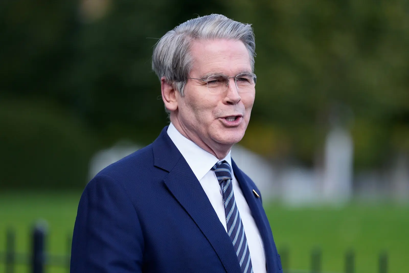 En el último programa emitido el pasado domingo, el periodista tuvo la oportunidad de entrevistar a Scott Bessent