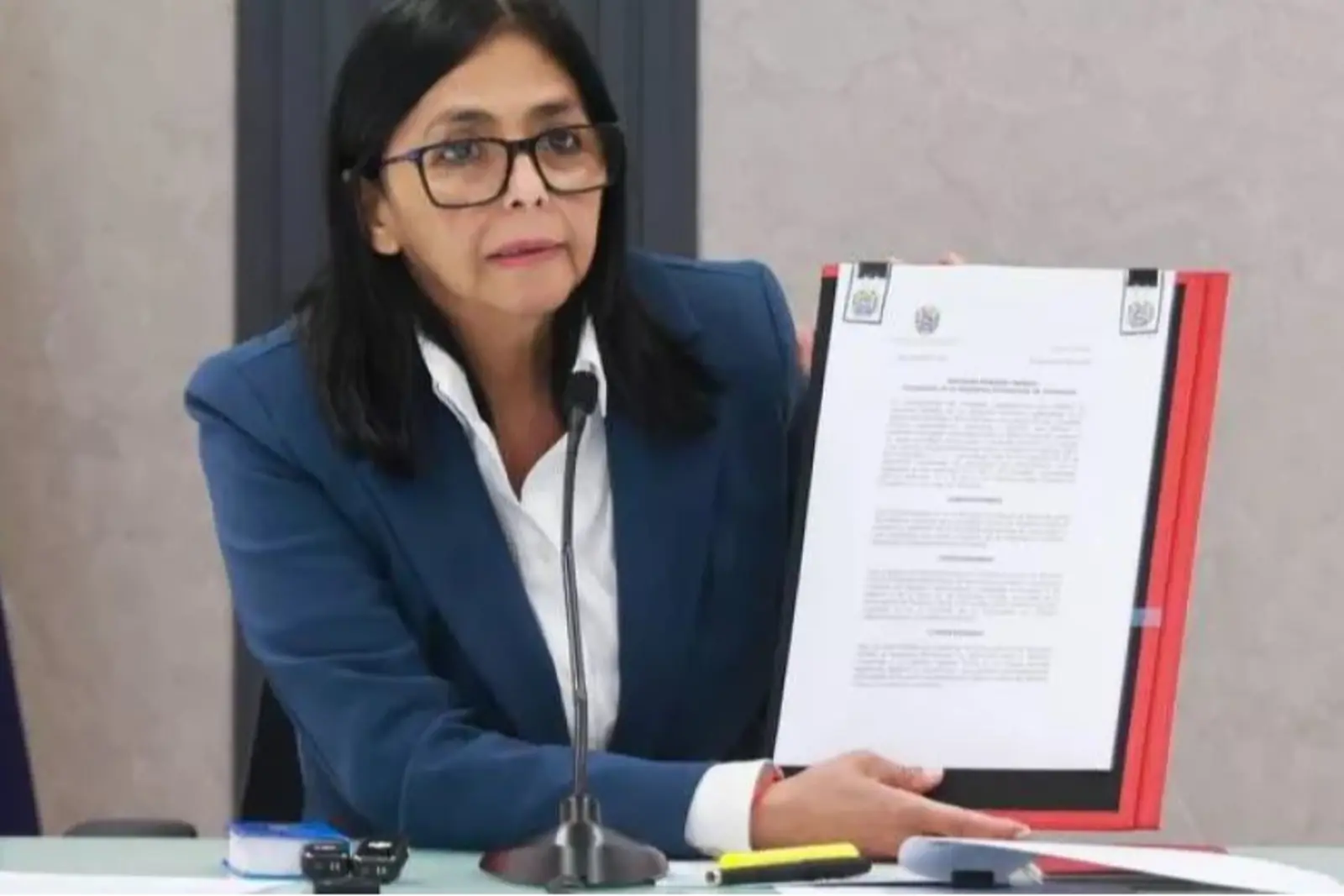 Delcy Rodríguez invitó a Estados Unidos a trabajar juntos en Venezuela