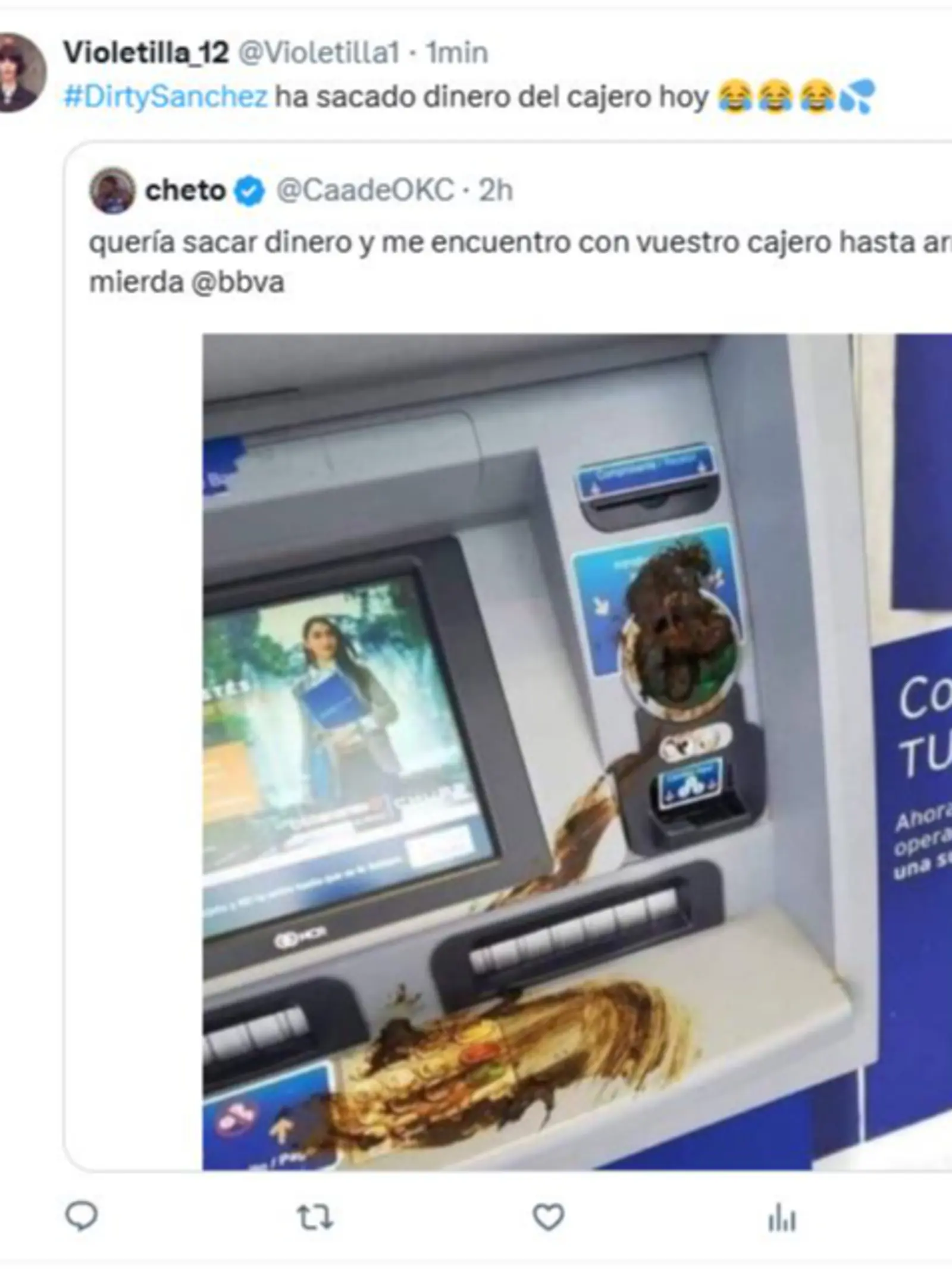 Dirty Sánchez llena las redes sociales