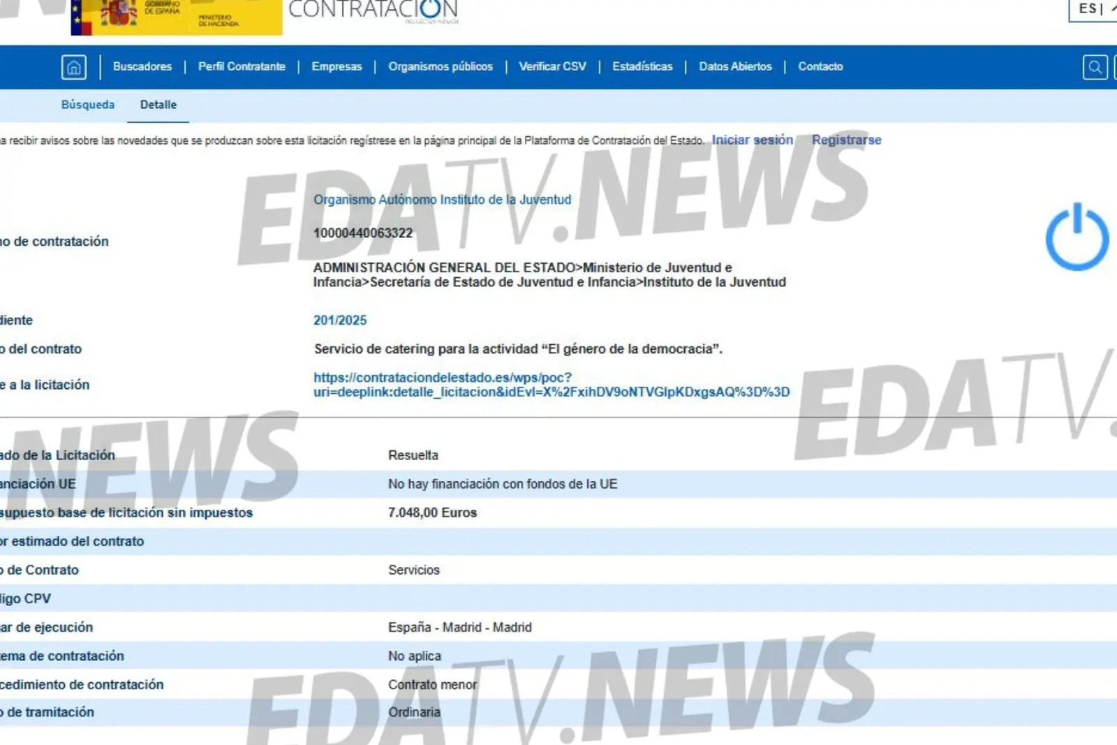 La adjudicación recayó finalmente en la empresa Causas CEAR, S.L.