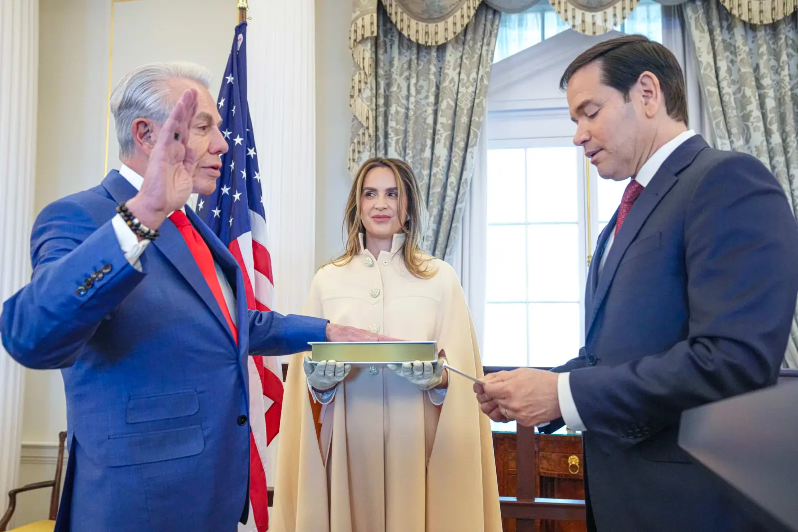 La ceremonia estuvo presidida por el secretario Marco Rubio