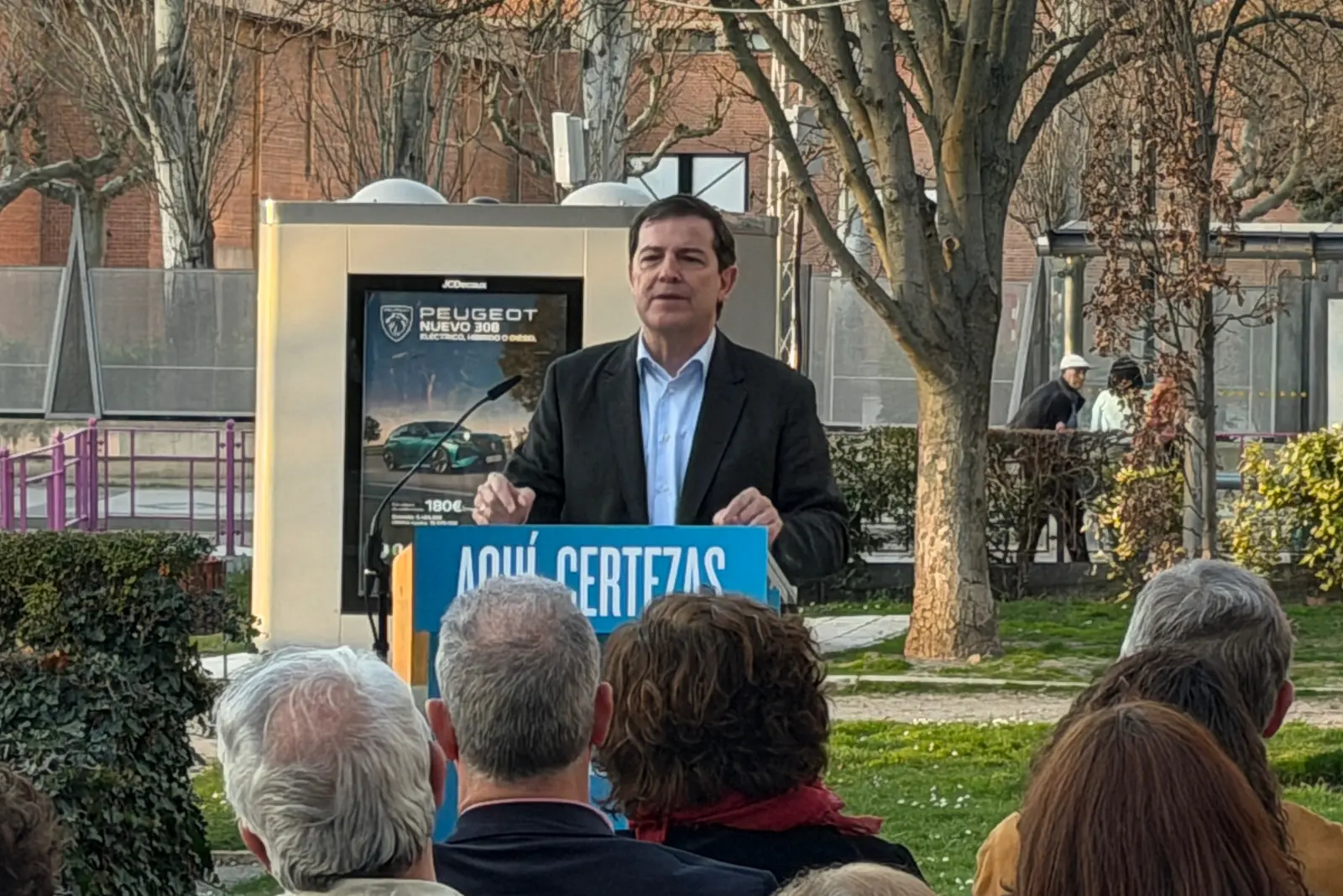 Alfonso Fernández Mañueco en Valladolid