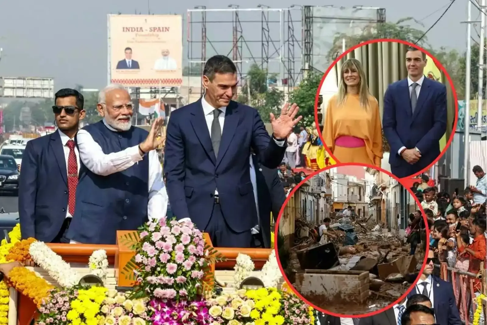 La ausencia de Sánchez ante las catástrofes