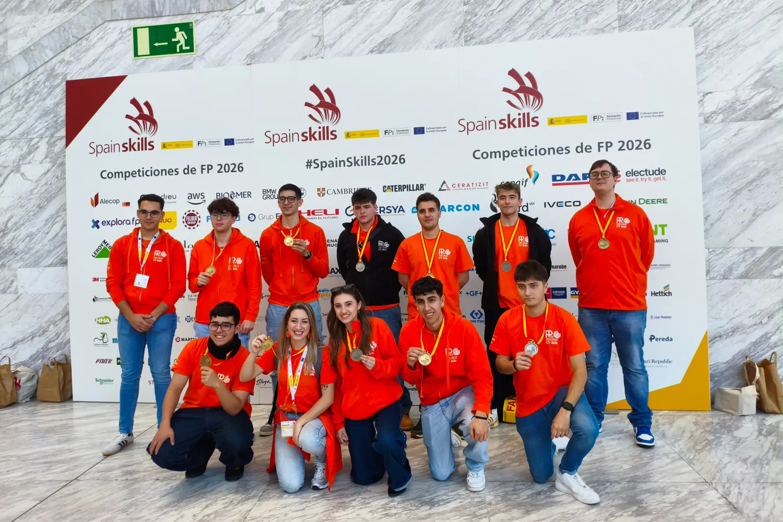 La Formación Profesional valenciana destaca como la más galardonada a nivel nacional en el campeonato nacional Spainskills 2026