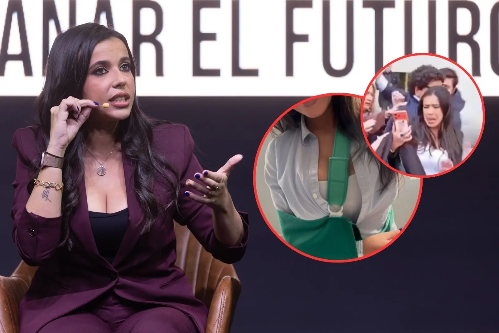 Santaolalla hace el ridículo apareciendo en cabestrillo tras la falsa agresión de Vito Quiles