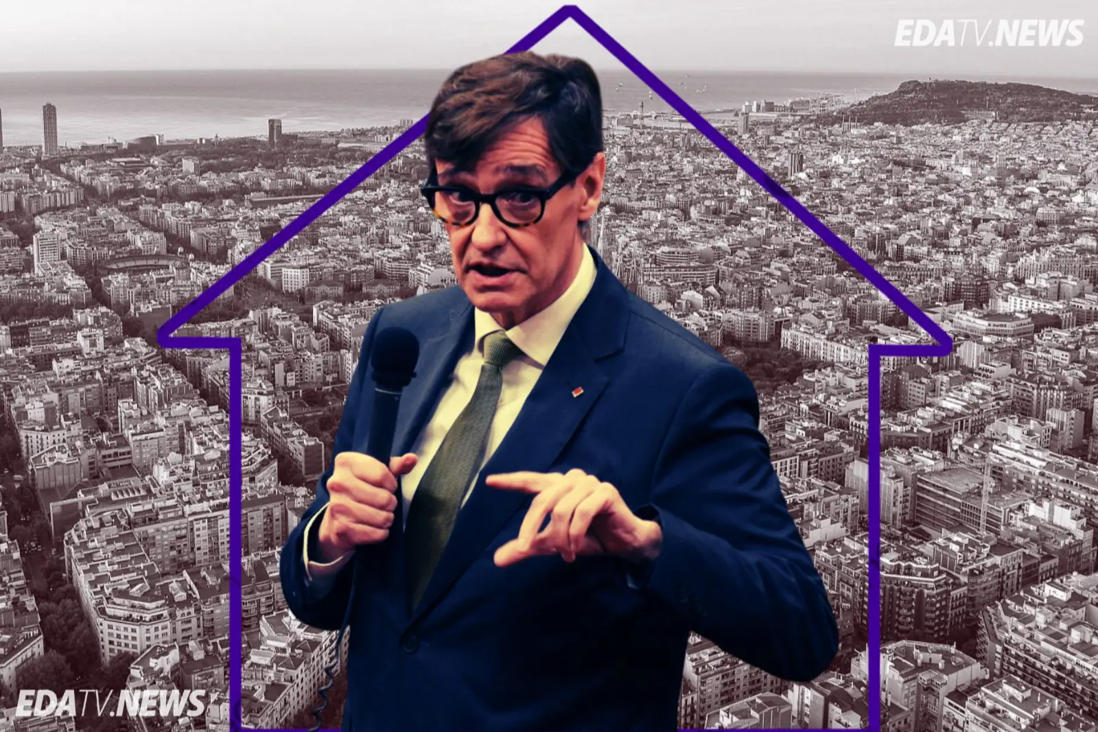 Salvador Illa quiere obligar a propietarios de toda España a entregar sus datos si tienen al menos un piso en Cataluña