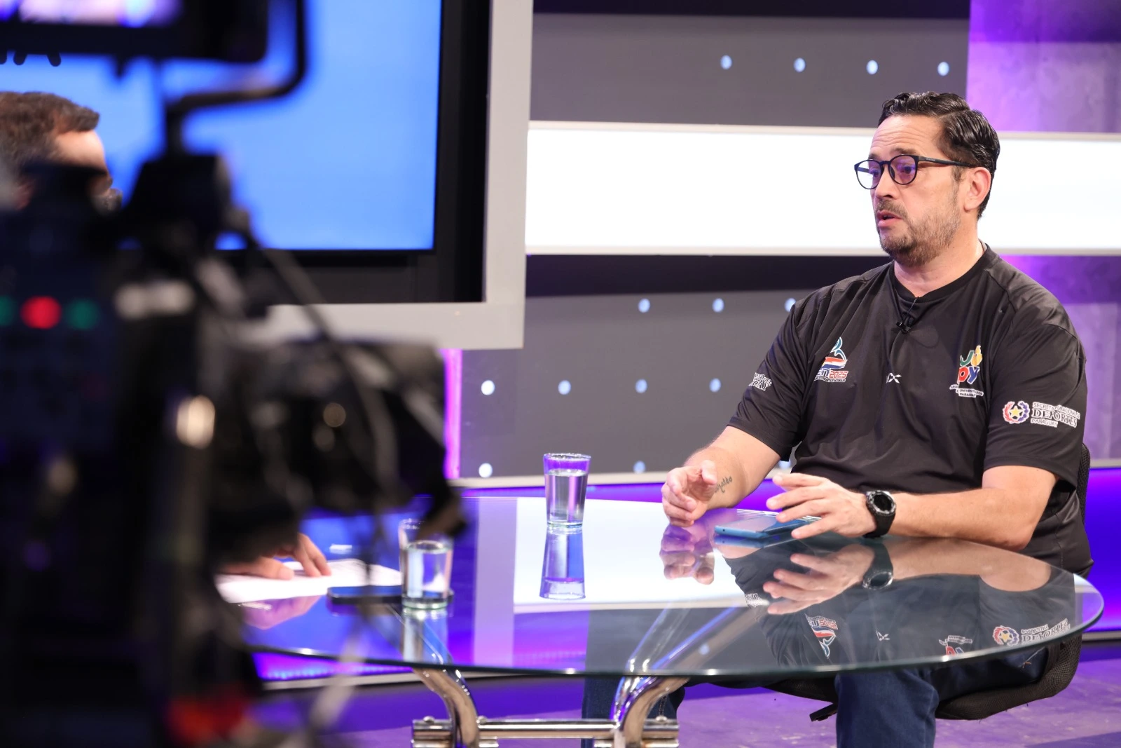 Mario González, jefe del Departamento de Federaciones de la Secretaría Nacional de Deportes (SND)