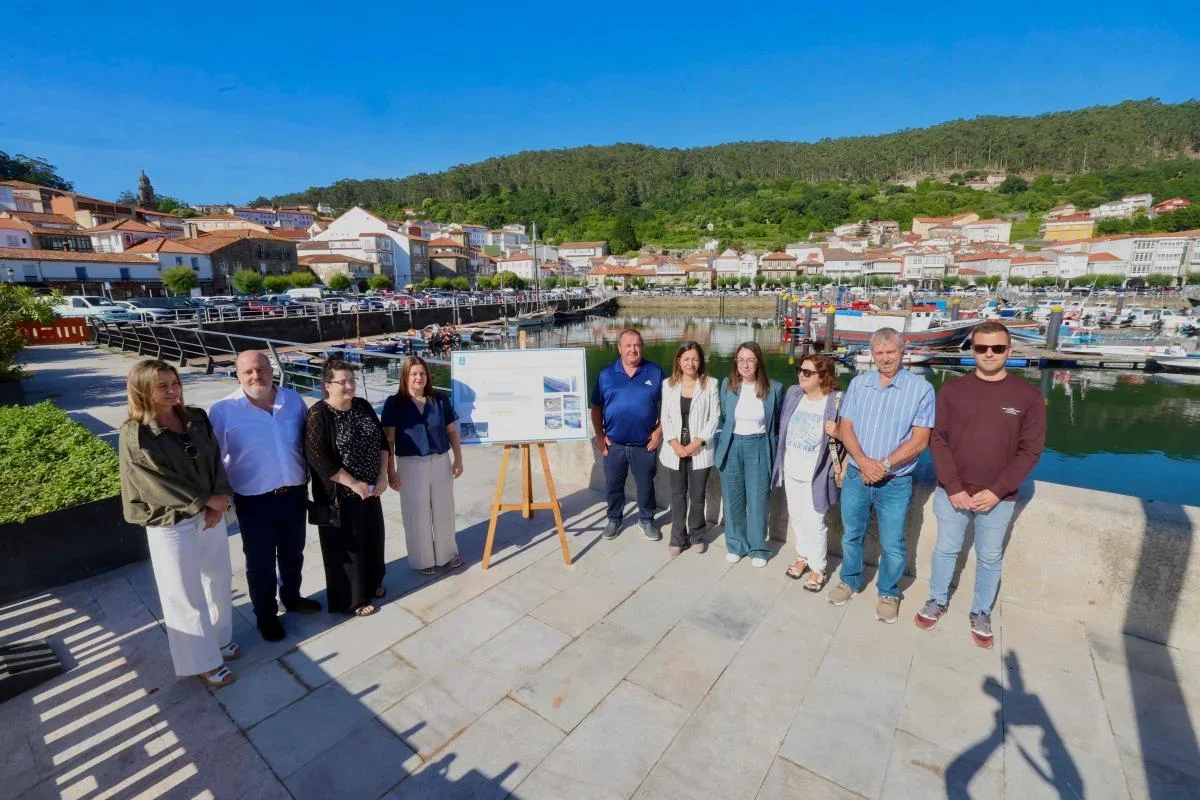 La Xunta culmina la reconstrucción del muelle interior de Muros tras invertir 460.000 euros
