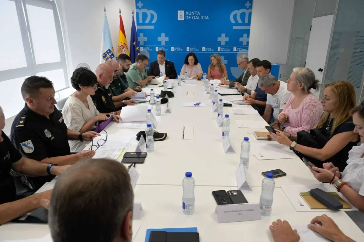 La Xunta refuerza la coordinación contra los incendios en A Coruña