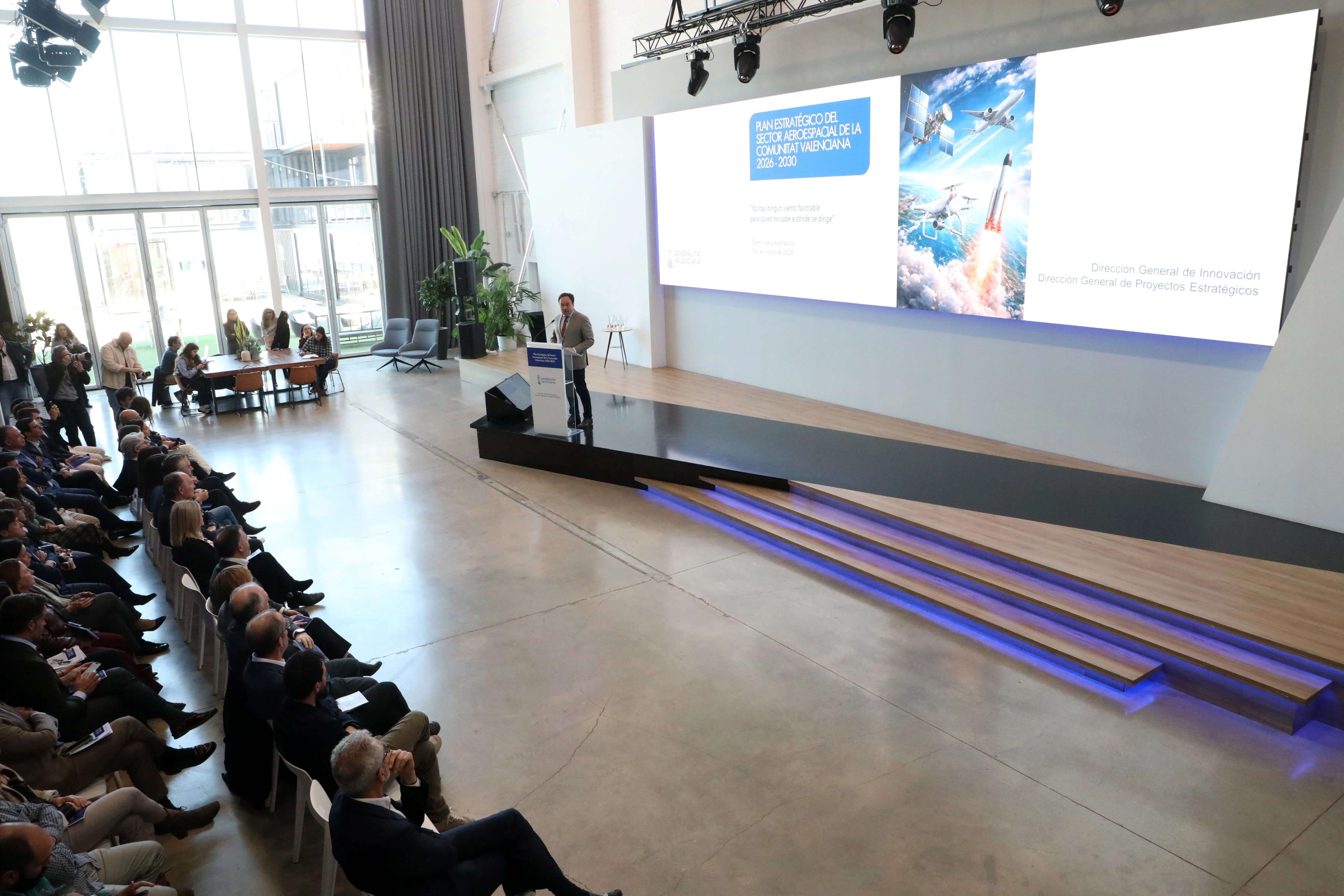 Pérez Llorca impulsa el Plan del Sector Aeroespacial para convertir a la Comunidad Valenciana en un referente europeo