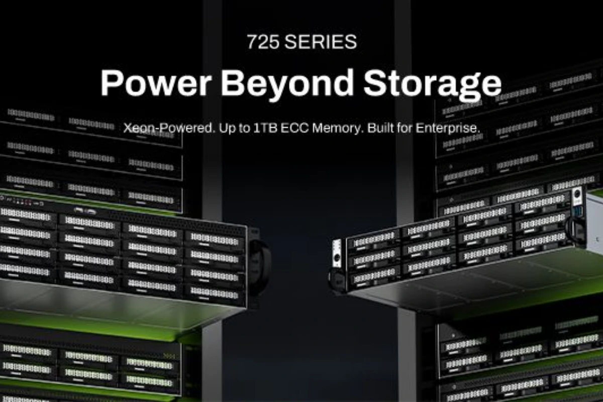 TerraMaster lanza la serie 725 de NAS en rack con Xeon para empresas impulsadas por IA