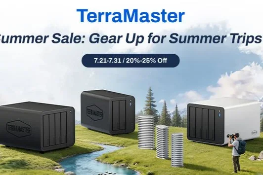 TerraMaster ofrece hasta un 25% de descuento en NAS y DAS seleccionados para los viajes de verano