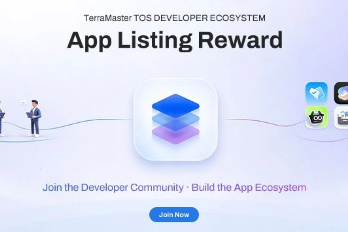 TerraMaster invita a desarrolladores a crear el
ecosistema TOS con recompensas por publicar
apps