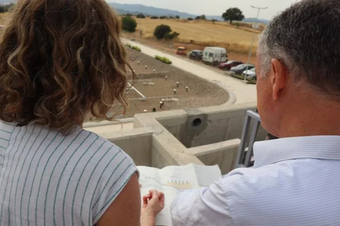Aragón inaugura la nueva depuradora de Aguaviva tras una inversión de 1,16 millones de euros