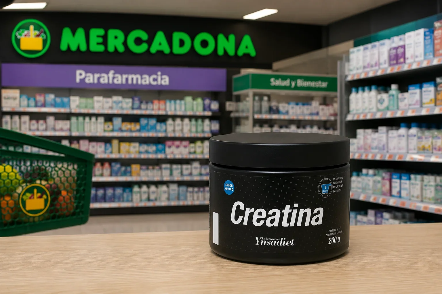 Mercadona empieza a vender creatina: precio, composición y cómo tomarla