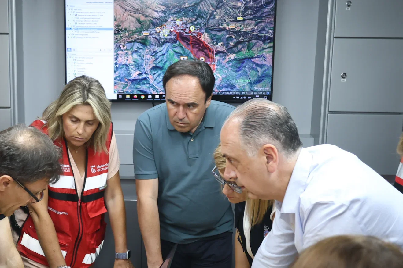 Pérez Llorca pide "máxima precaución" ante la ola de calor y el elevado riesgo de incendios en la Comunidad Valenciana