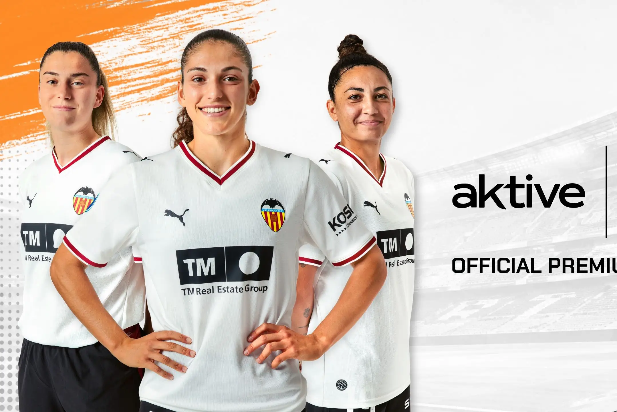 aktive renueva su compromiso con el Valencia CF Femenino convirtiéndose en Premium Plus Partner