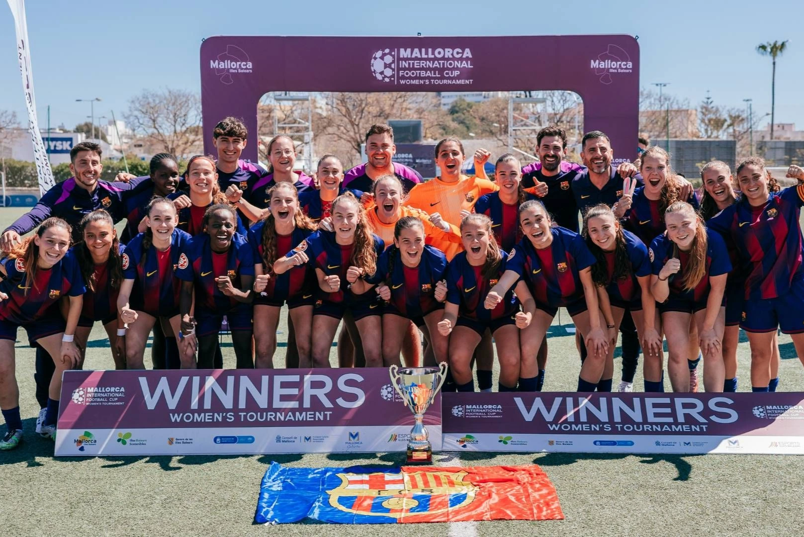 FC Barcelona Femení, campeonas U19 y U14 del Mallorca International Football Cup – Women’s Tournament 2026
