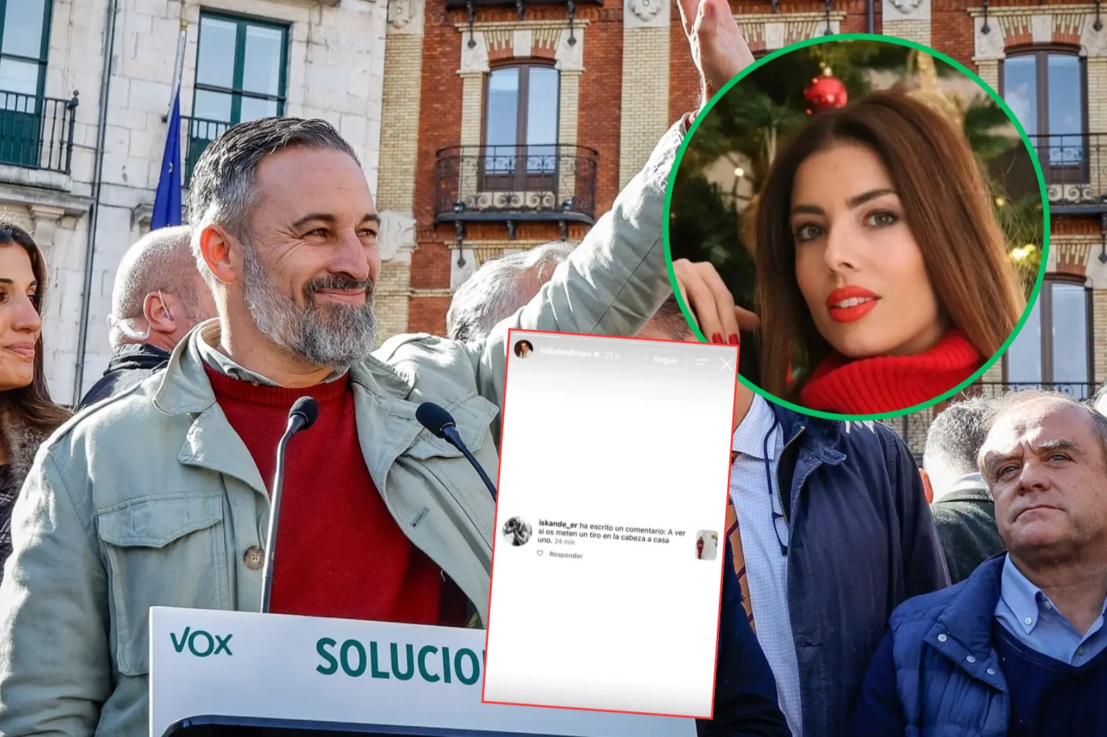 Las amenazas de muerte a la familia de Santiago Abascal: "A ver si os meten un tiro en la cabeza"