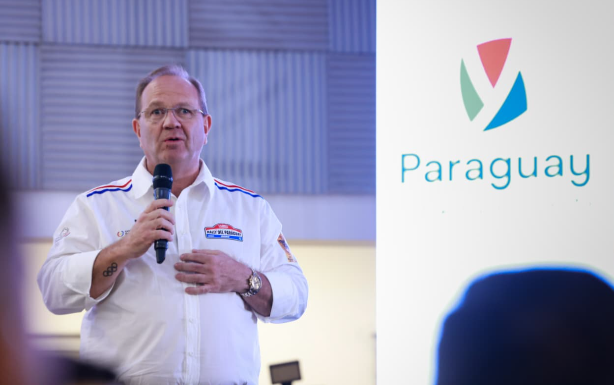 Camilo Pérez, presidente del Comité Olímpico Paraguayo