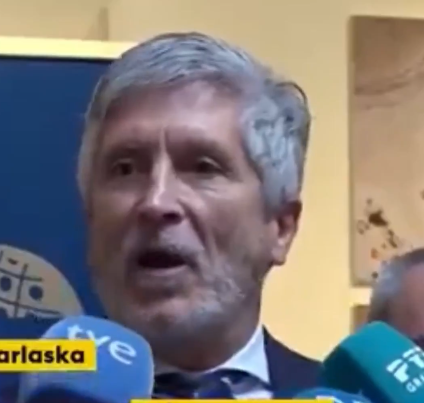El ministro del Interior, Fernando Grande-Marlaska