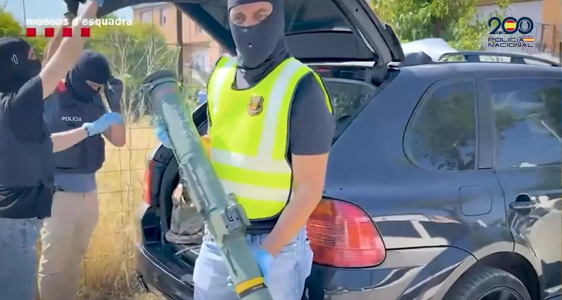 Operación conjunta de los Mossos d'Esquadra y la Policía Nacional 