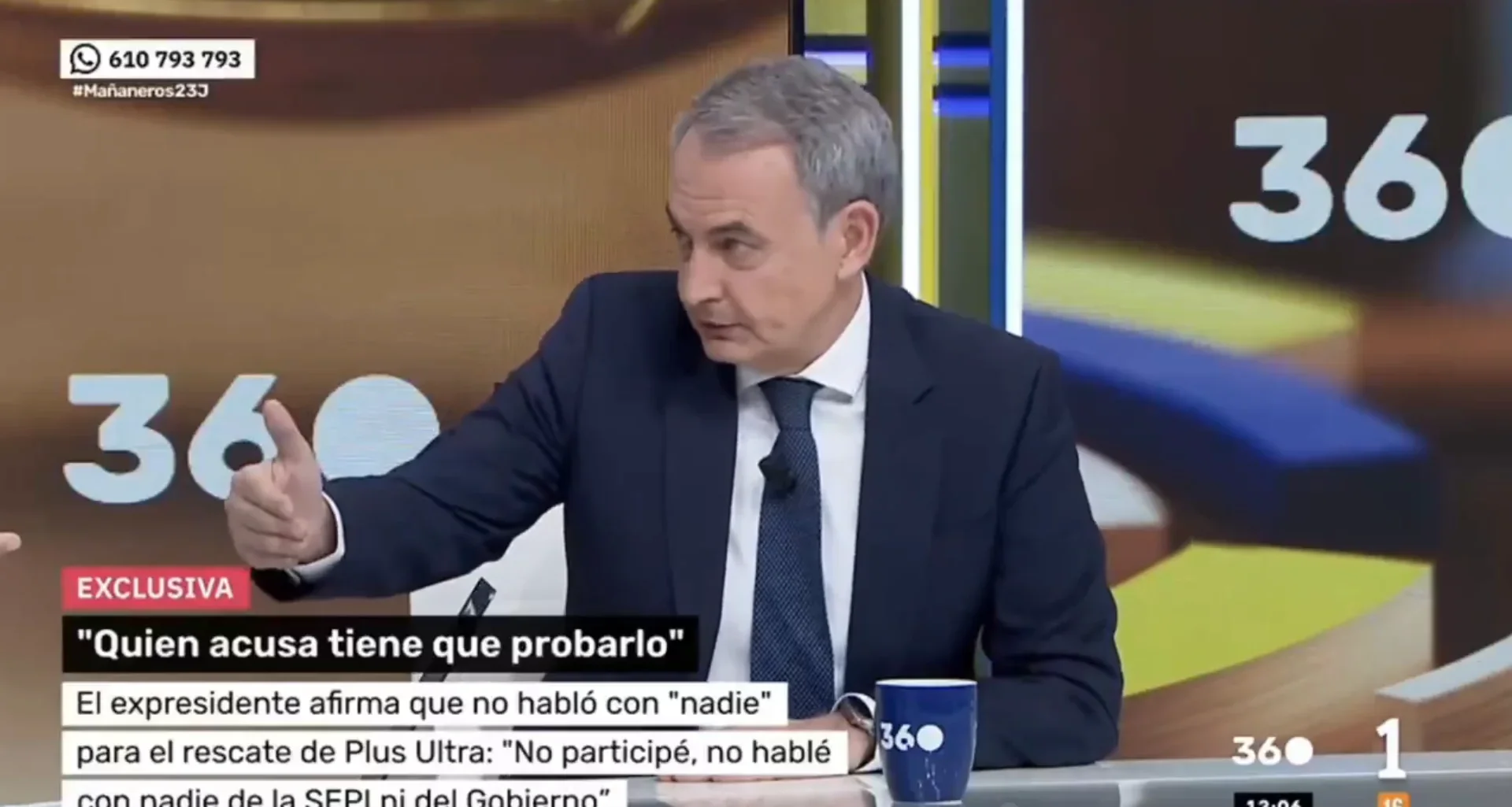  Zapatero ha rechazado de forma contundente las sospechas que salpican a sus hijas 