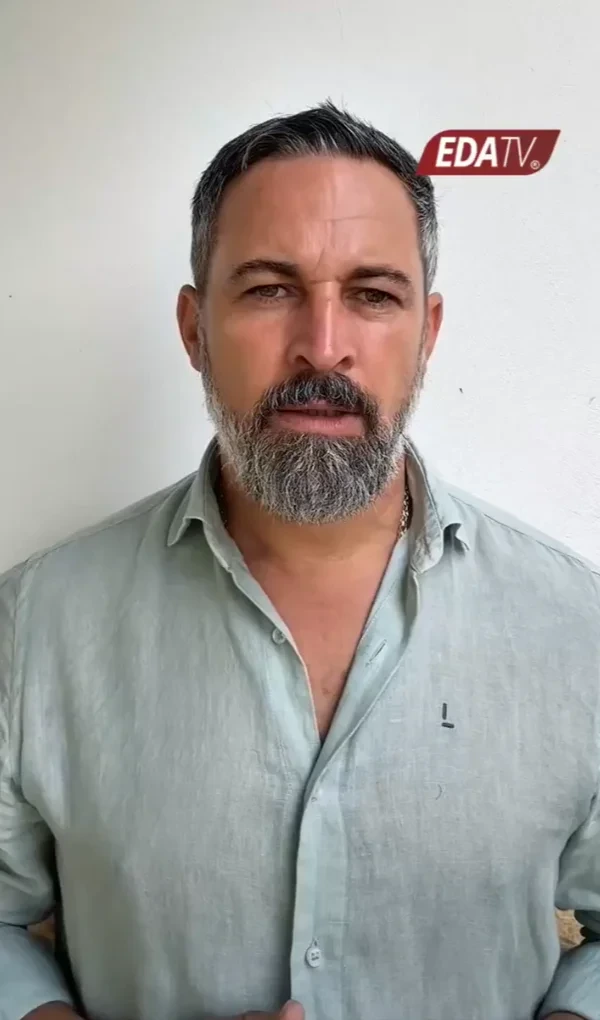 Santiago Abascal endureció este sábado sus críticas al Gobierno de Pedro Sánchez en plena crisis por los incendios forestales