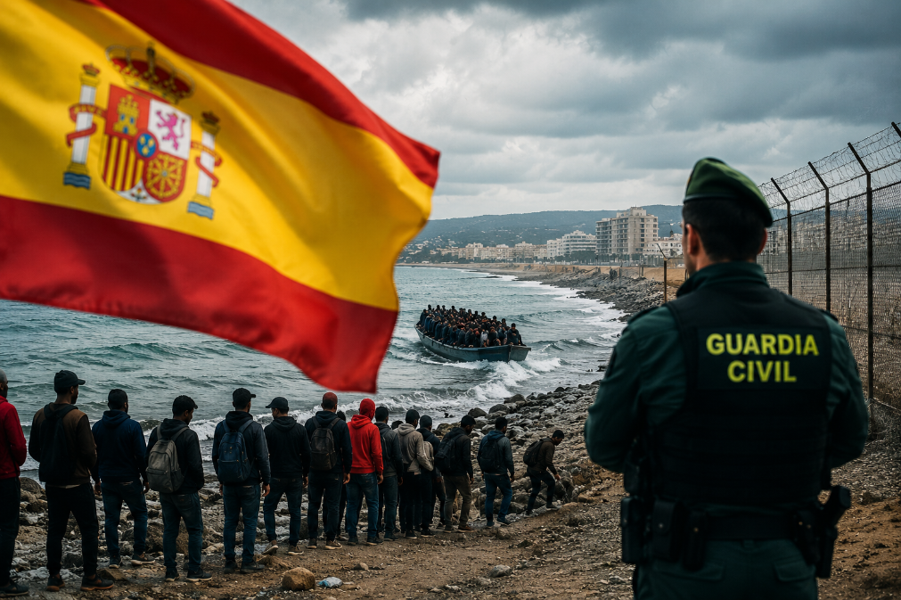 Los españoles sitúan la inmigración irregular como la principal amenaza para el país, según un barómetro de seguridad