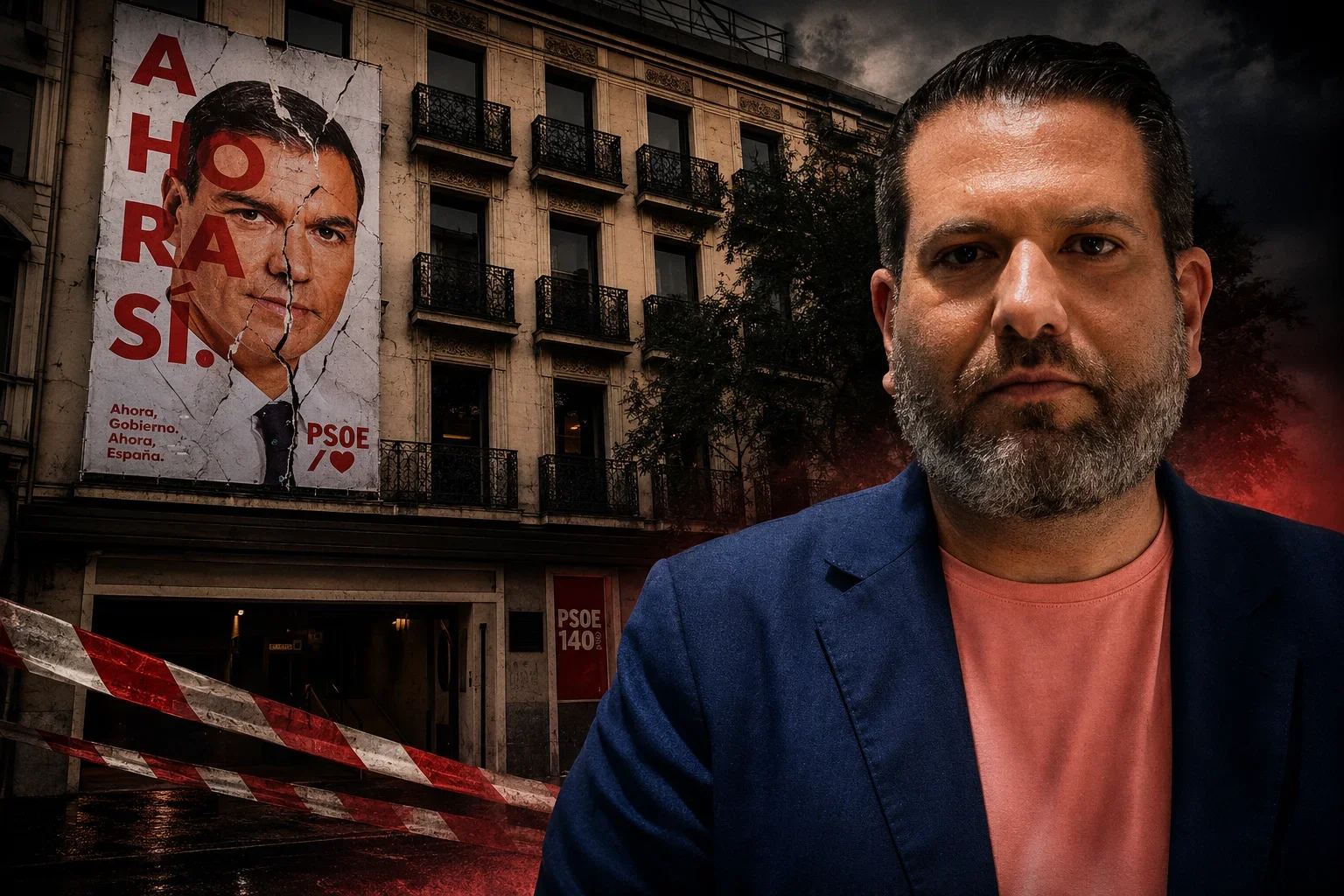 La denuncia de un exmilitante del PSOE contra el director de 'El Plural' Chema Garrido