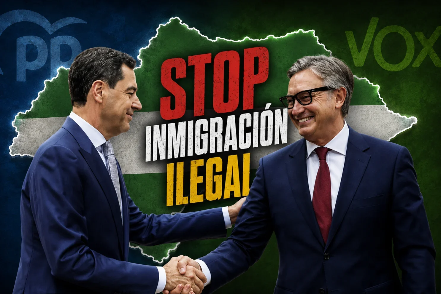 El pacto PP-VOX blinda Andalucía contra la inmigración ilegal: pruebas de edad, repatriación y prioridad nacional