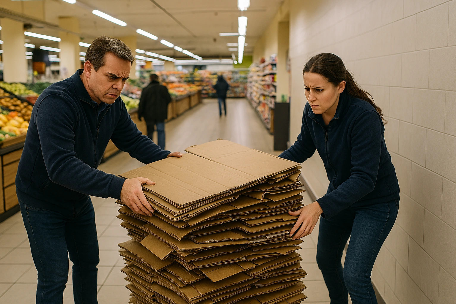 El "coste oculto" del cartón: cuando una compactadora se para, la tienda paga en tiempo y productividad