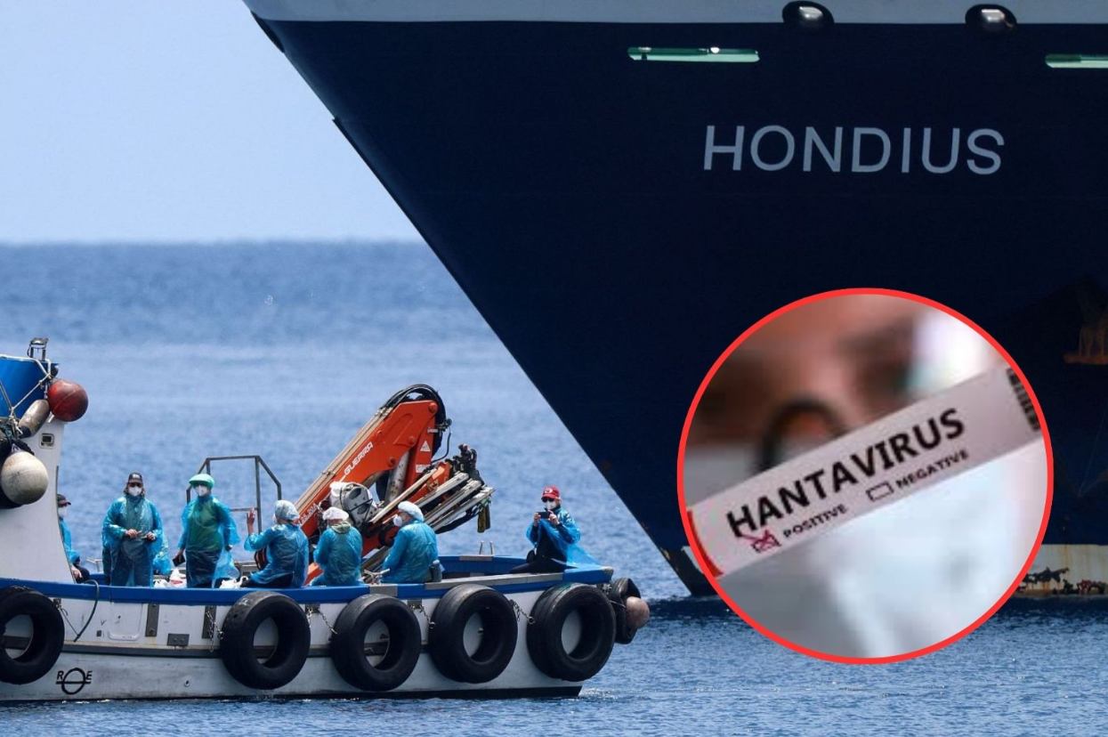 Francia detecta un caso positivo de hantavirus entre los pasajeros evacuados del MV Hondius