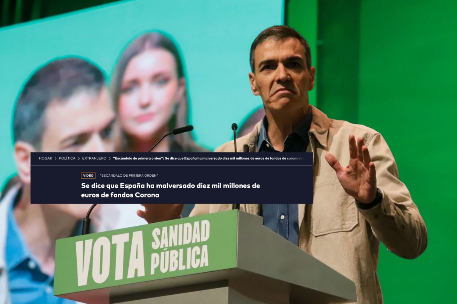 La prensa alemana apunta a Sánchez por el supuesto desvío de 10.000 millones de fondos europeos
