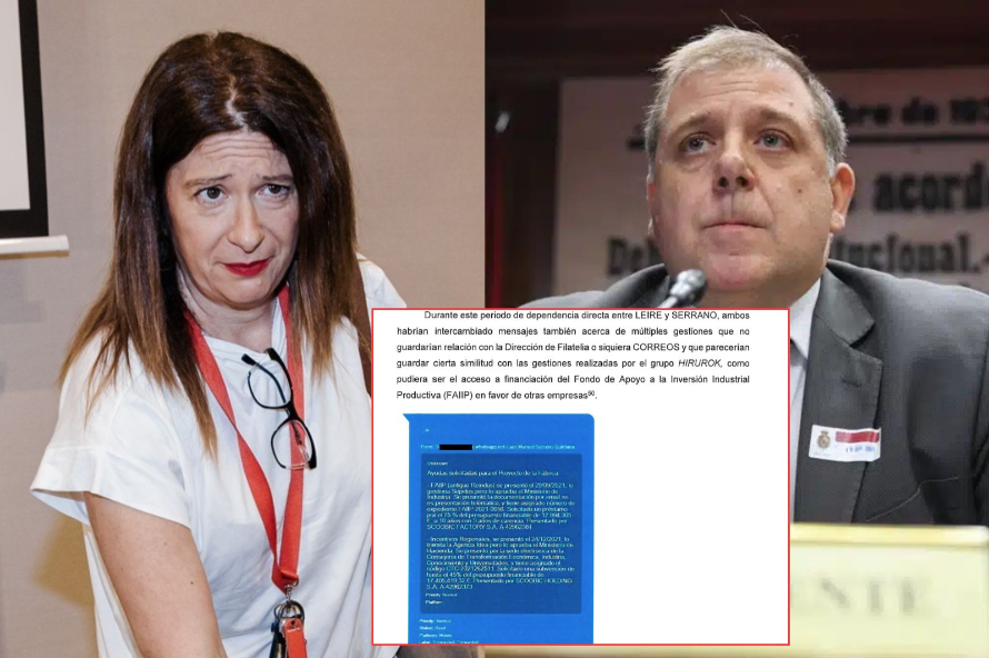 La UCO abre otra derivada en Correos: Serrano pidió a Leire Díez ayuda para una empresa rechazada por SEPIDES