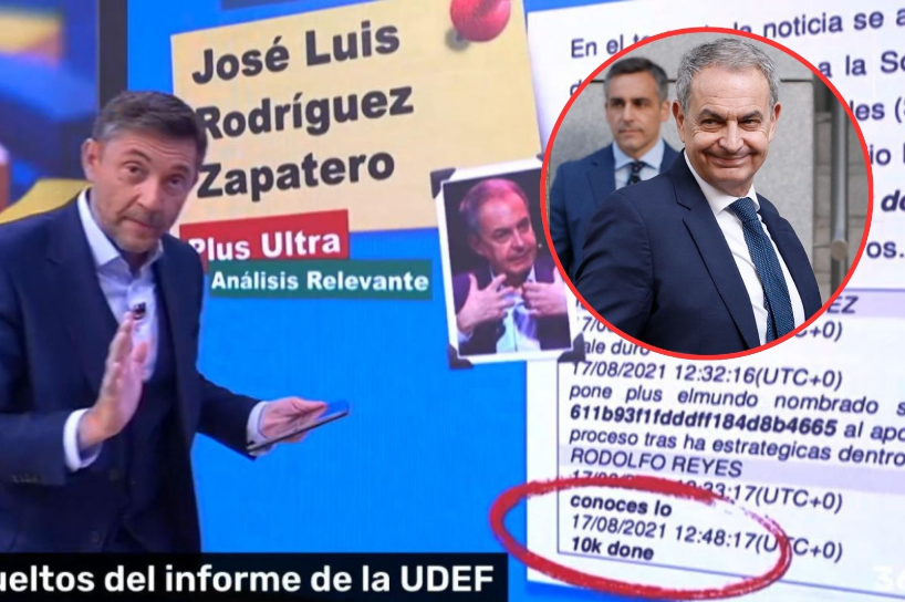 Zapatero elige a su fiel defensor Javier Ruiz para su primera entrevista tras ser imputado por el rescate de Plus Ultra