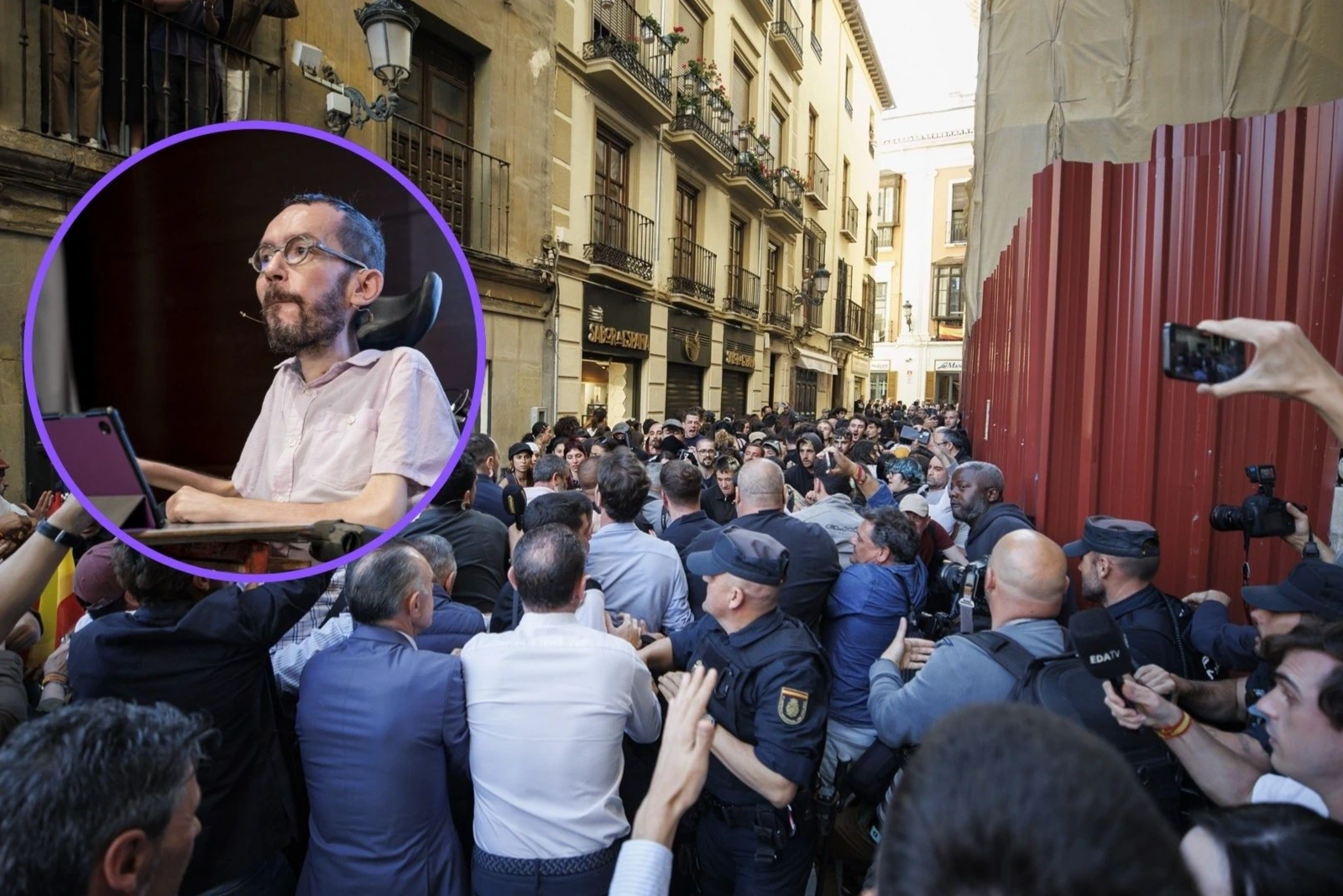 Las redes se mofan de Echenique por su intento fallido de burlarse de Abascal