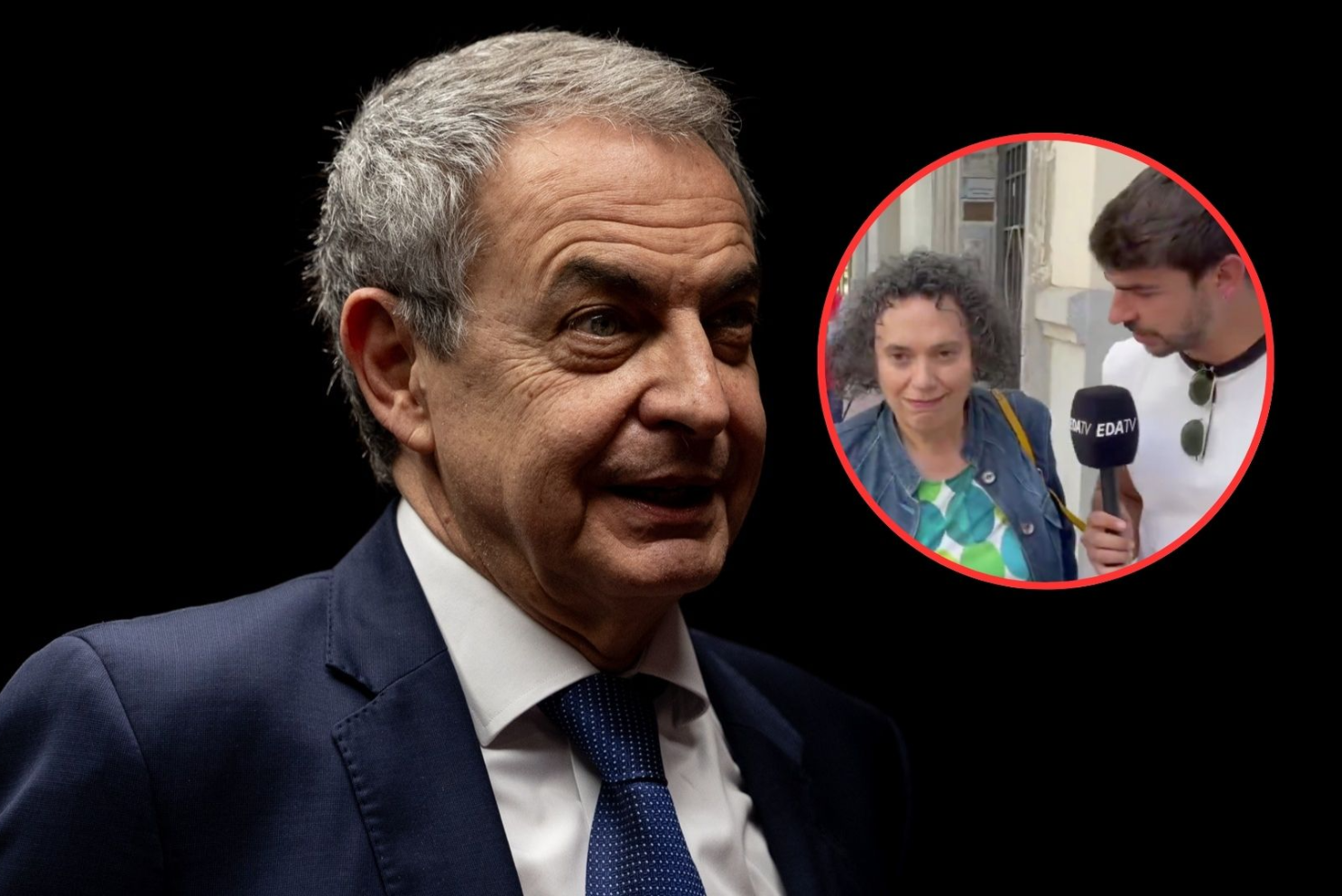 EDATV pilla a Gertrudis, secretaria de Zapatero, saliendo del despacho