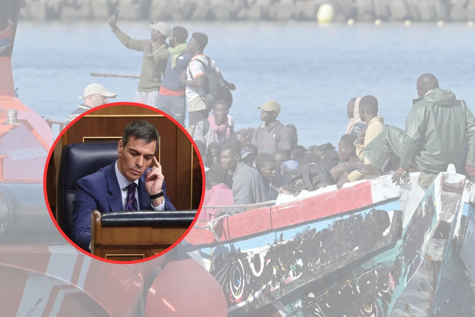 El aviso de Interior sobre la llegada masiva de inmigrantes que Sánchez ignoró